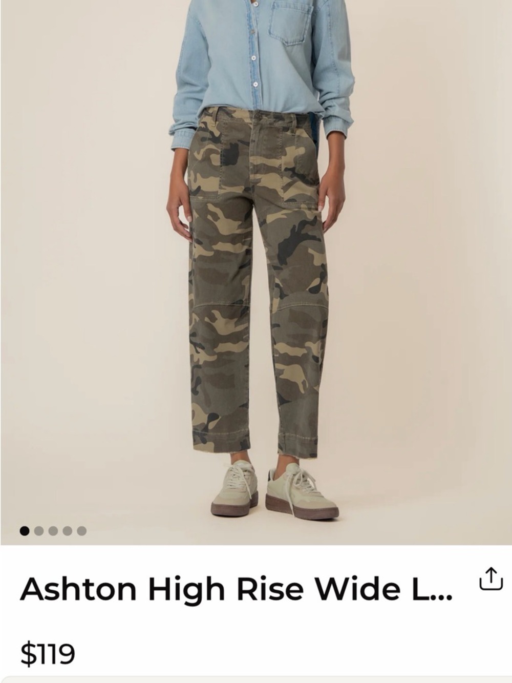 Kut from the Kloth Ashton High-Rise Wide Leg Barrel Pants